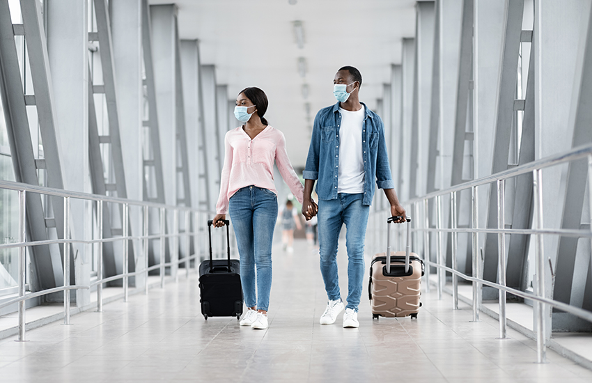 couple at the airport